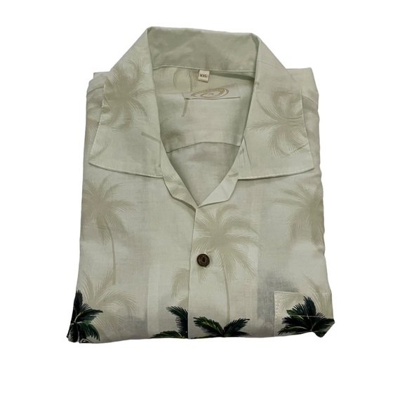 GOHAWAII Hawaii Men's Size XXL Short Sleeve Shirt Vintage Cars Surfboard Beach - Picture 10 of 12